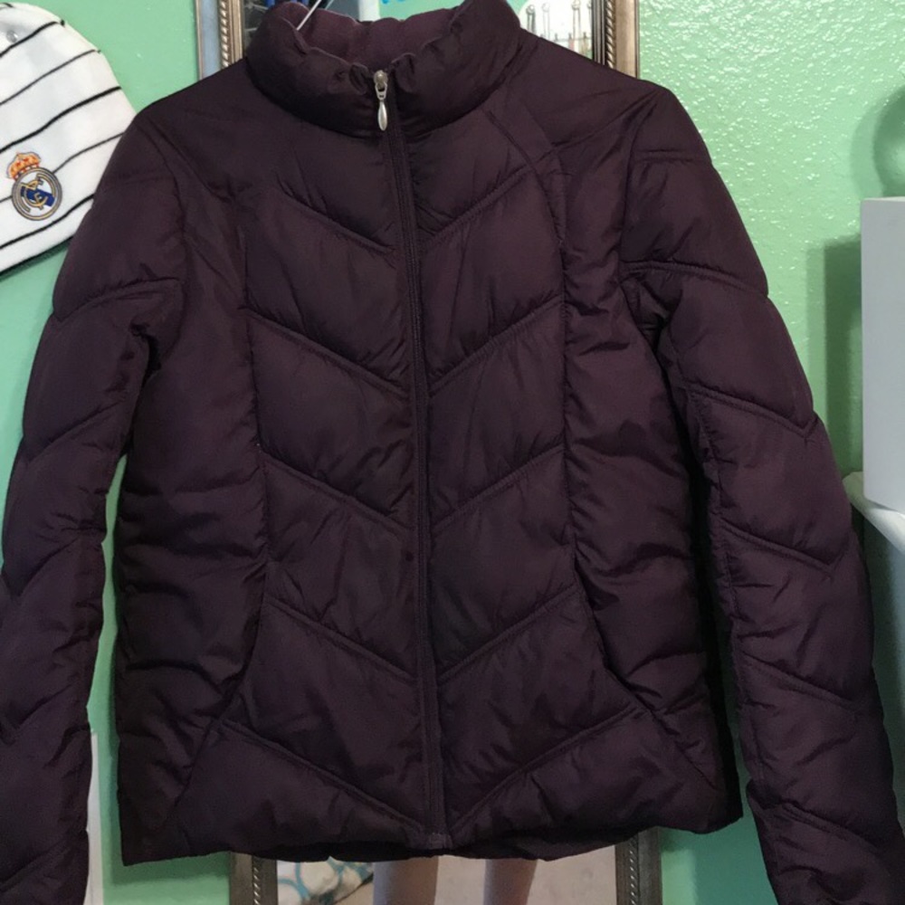 Puffy down jacket